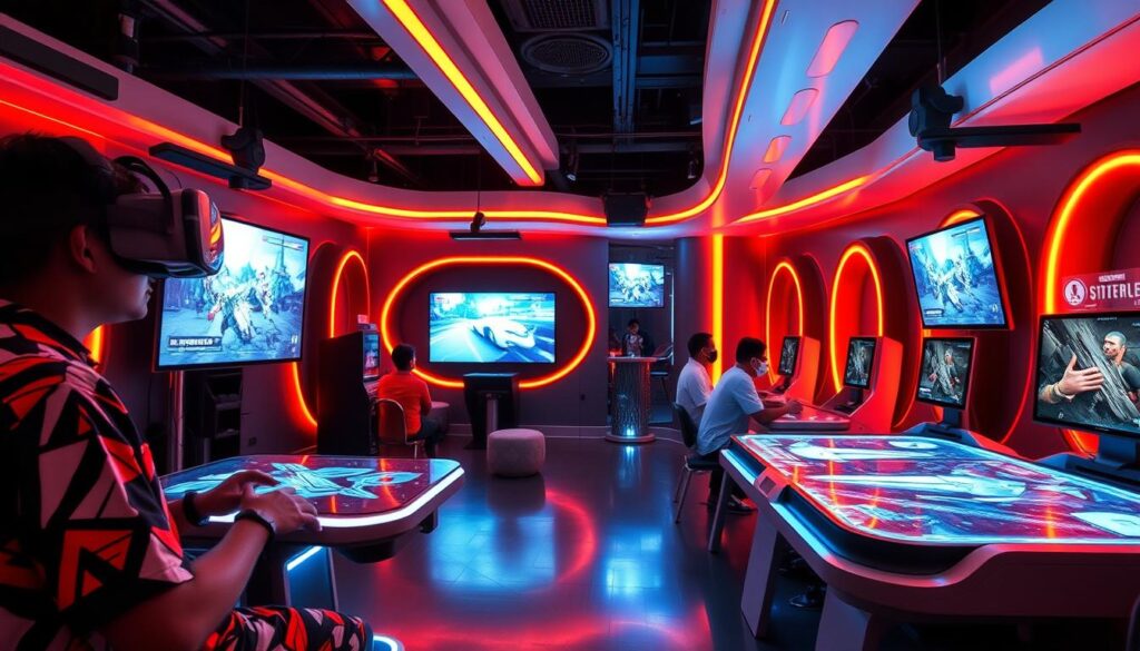 Futuristic game house in Indonesia with VR and AR technology Futuristic game house in Indonesia with VR and AR technology